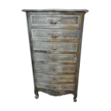 Silver grey dresser