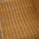 Wicker accent chair and its ottoman