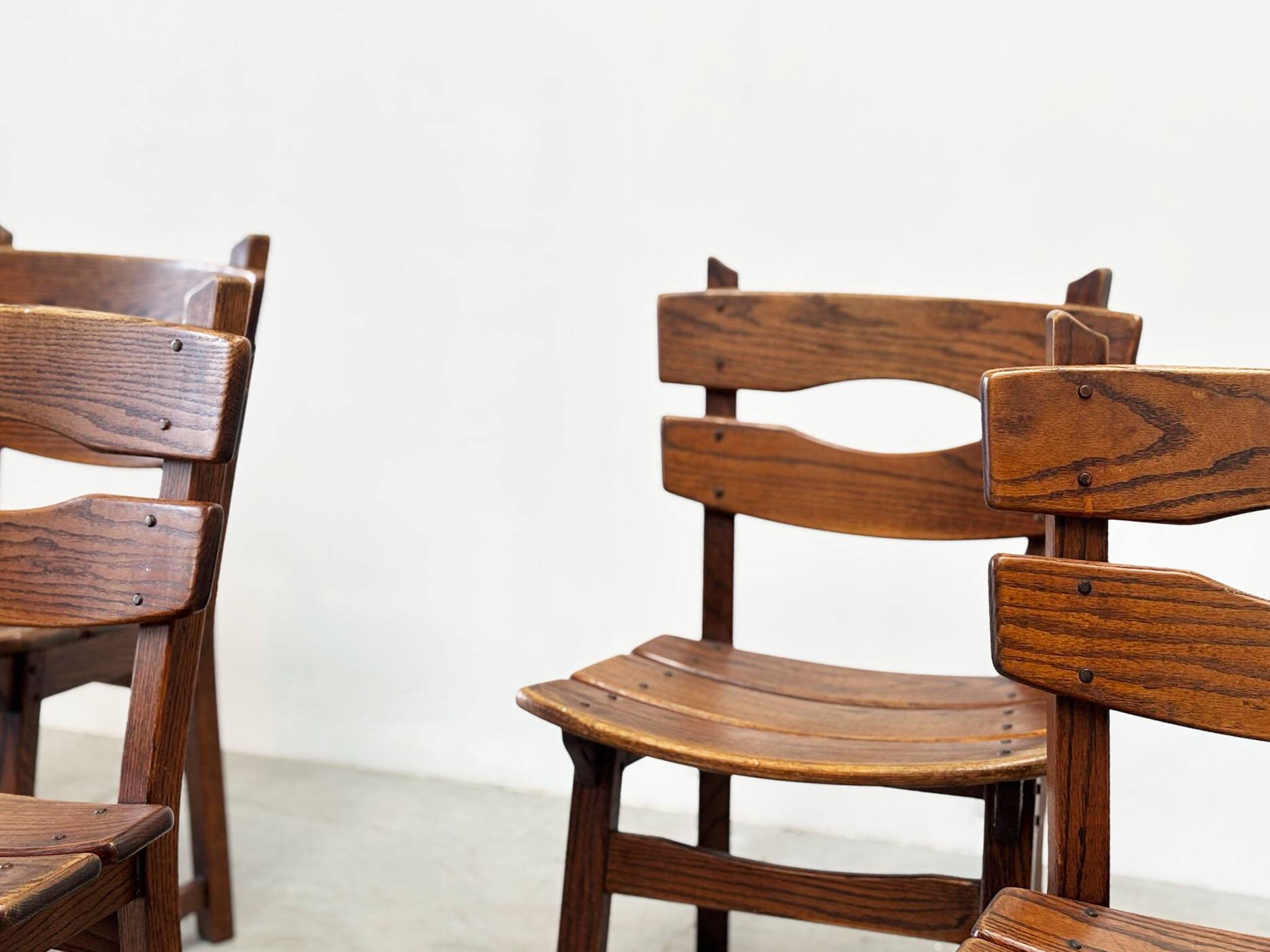 Set of four dining chairs by Dittmann & co