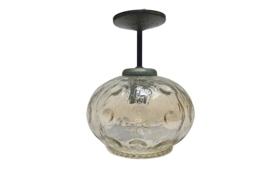 Vintage Communist pendant lamp, Poland, 1970s