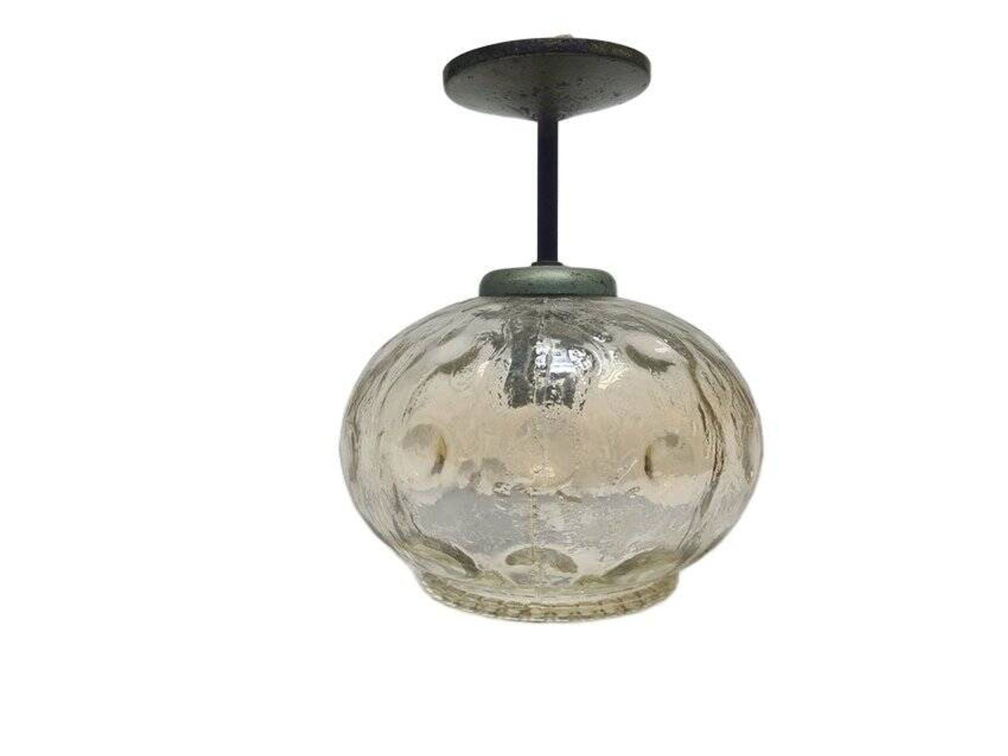 Lampe suspendue communiste vintage, Pologne, années 1970