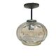 Vintage Communist pendant lamp, Poland, 1970s