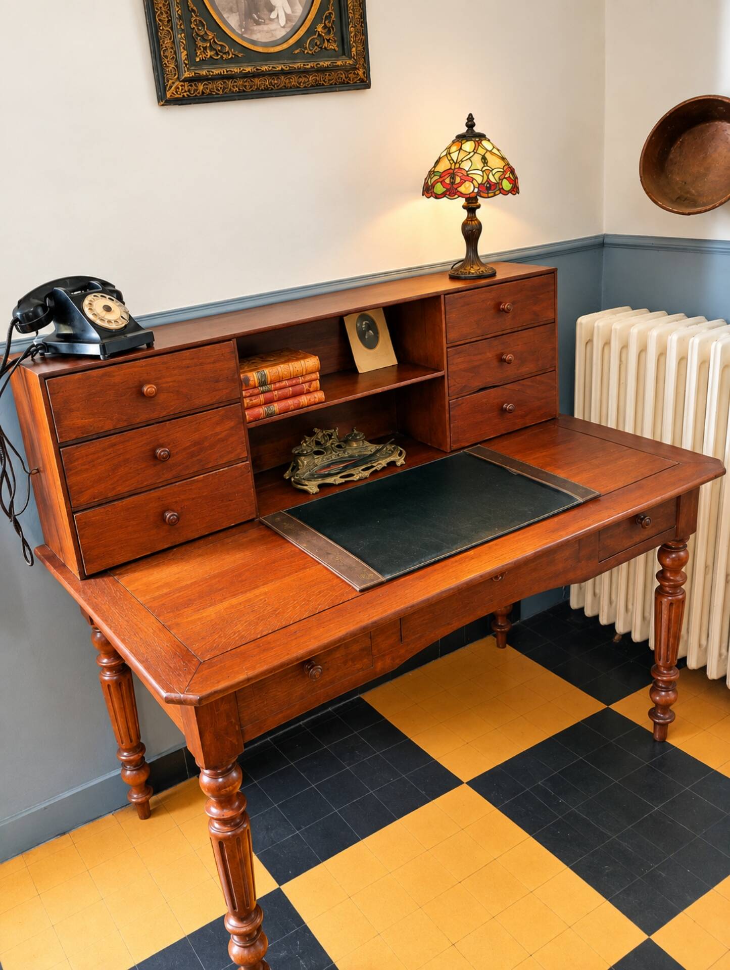 Teacher's desk, first half of the 20th century.