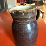 Brown pitcher in sandstone