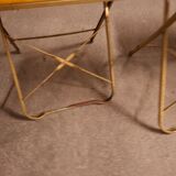 6 vintage opera folding chairs