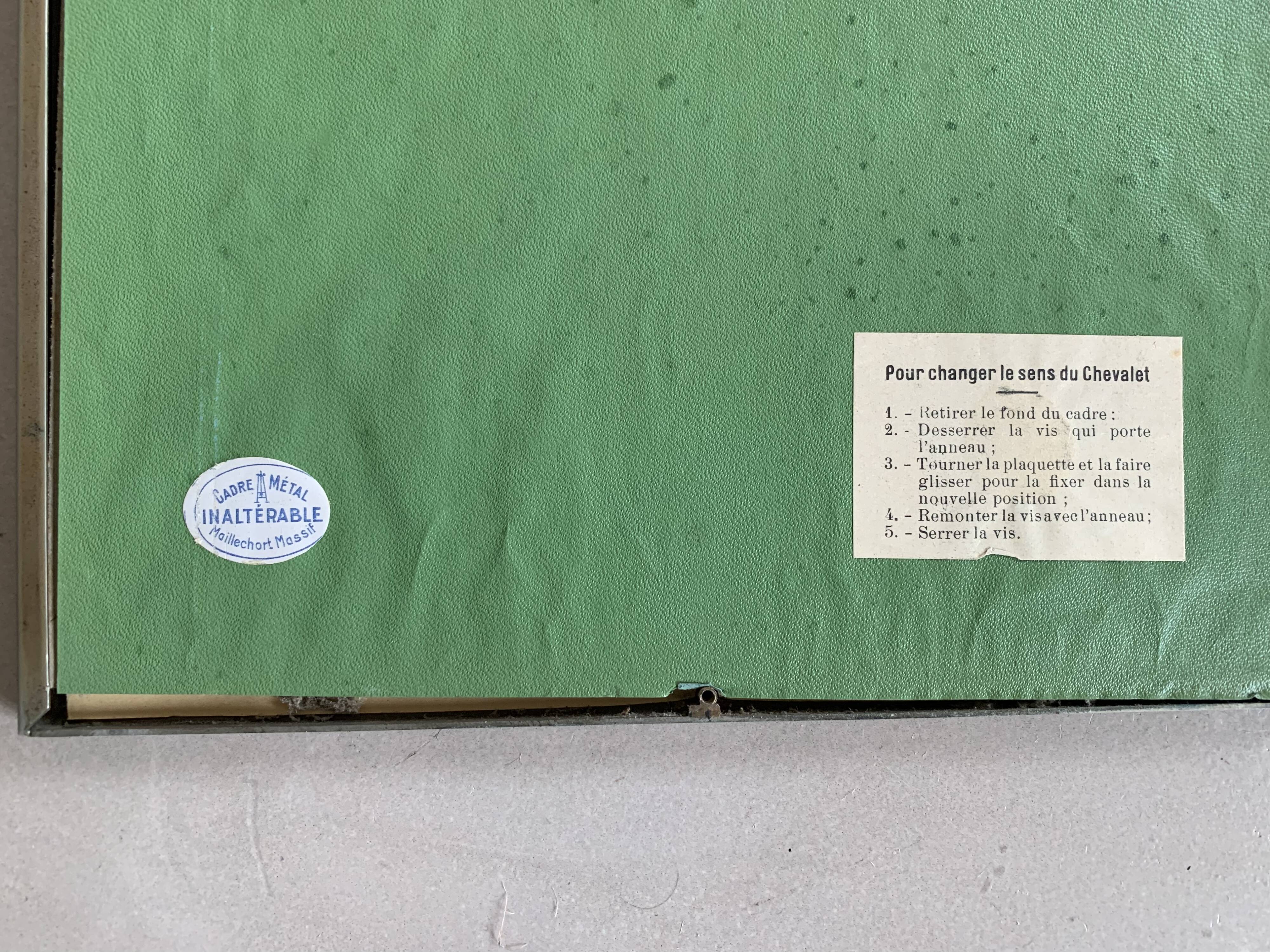 Old metal frame