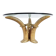 Vintage faux tusk center table or side table, 1970s
