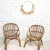 Rattan table and chairs