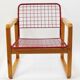Postmodern Wire Lounge Chair Sälen, Knut & Marianne Hagberg, Ikea, 1982
