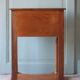Bedside table or console in Empire style, drawer unit, end table.