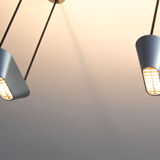 Pair of Artemide chandeliers, model Sidone Designer De Pas - D'urbino -Lomazzi Italia anni 80'