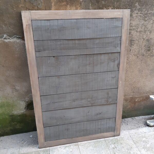 Miroir empire doré et blanc 130X89