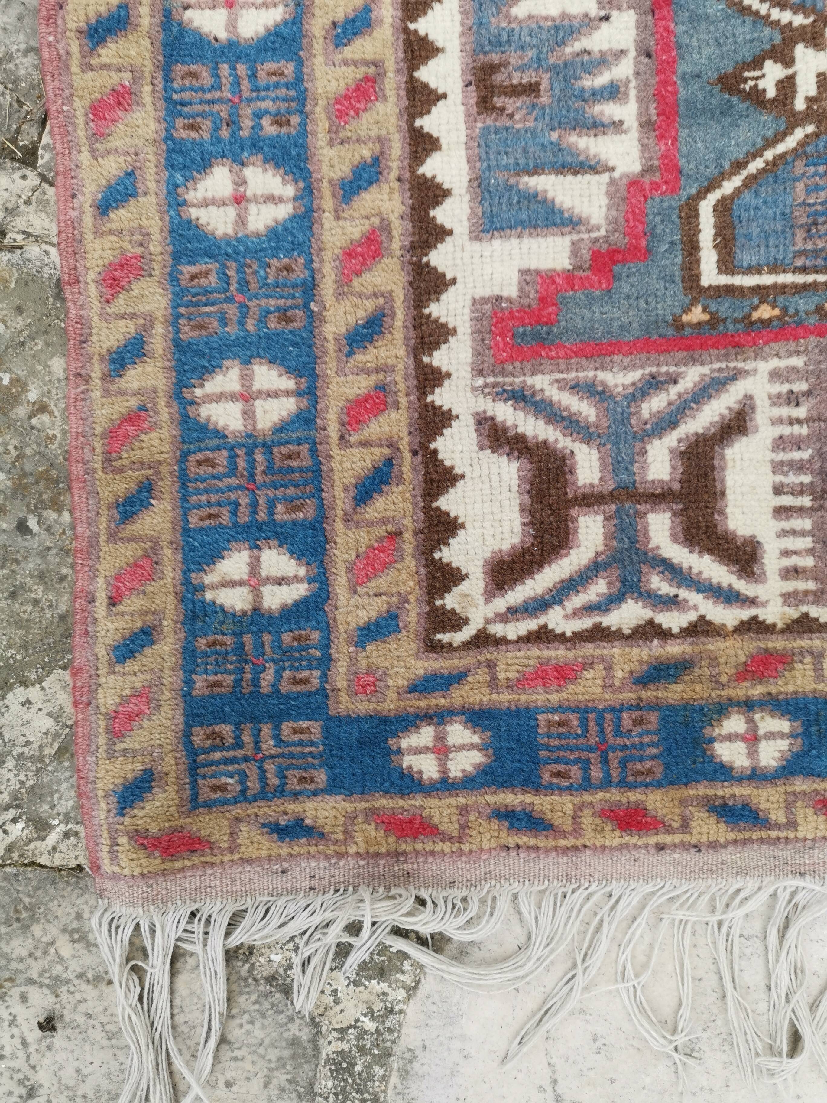 Old oriental rug