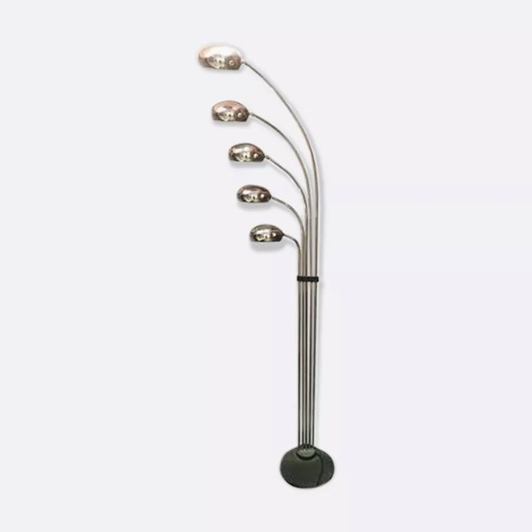 Lily of the valley floor lamp from the 1970s