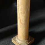 Terracotta column and decorative plaster