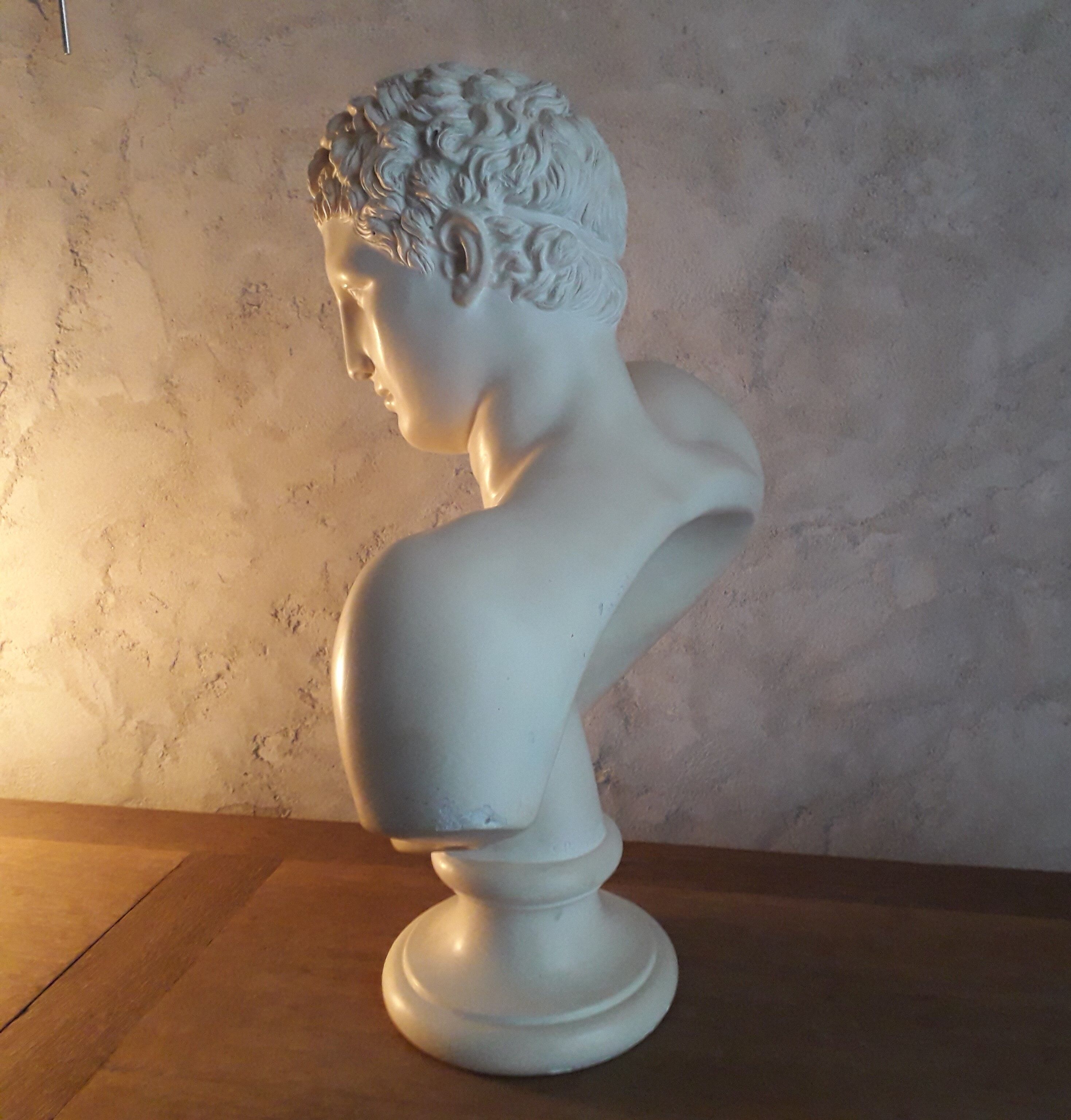 Hermes plaster bust