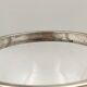 Ice bucket silver metal crystal block 1970