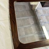 Miroir art deco en palissandre