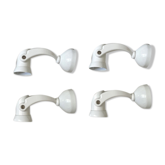 Lot of 4 sconces Biffi Luce made in Italy