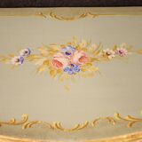 Commode vénitienne laquée, peinte et dorée du XXe siècle