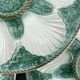 Vintage oyster service in majolica