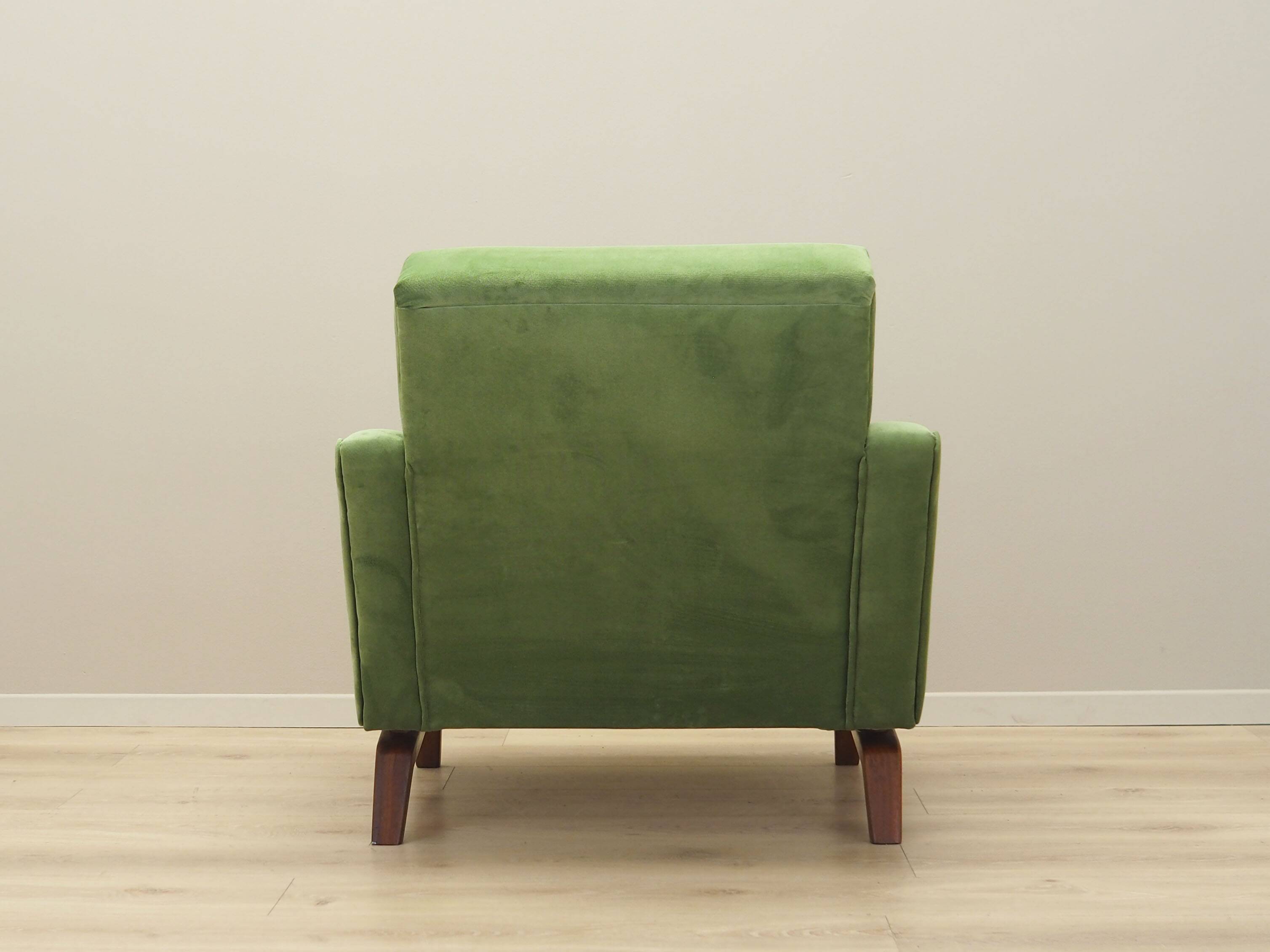 Green armchair, Danish design, 1970s, production: Denmark