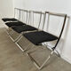 Table et 6 chaises pliante Luisa vintage design italien Marcelo Cuneo