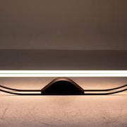 Floor lamp or fluorescent wall light from the 1980s by Gian Nicola Gigante for Zerbetto.