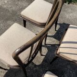 Suite of 5 chairs by Charles Ramos