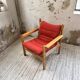 Safari chair in pine by Rold Rastad and Adolf Relling, 1960.