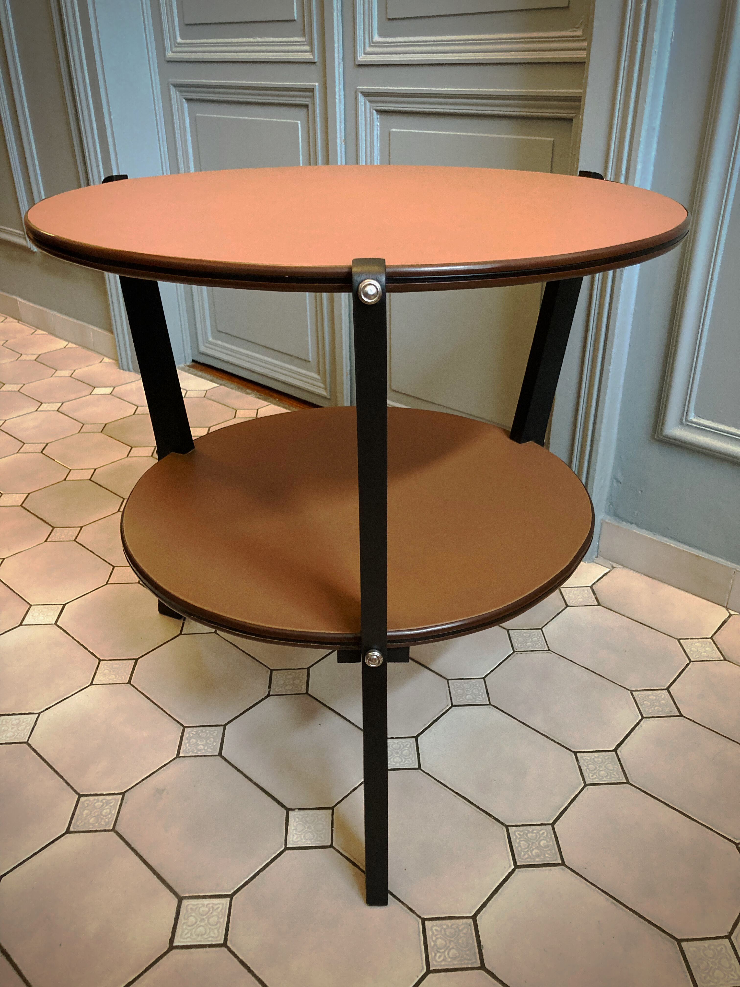 Gueridon tripod Art-Deco