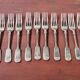 Suite de 12 fourchettes anciennes Nevada Silver D&A