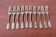 Set of 12 antique Nevada Silver D&A forks