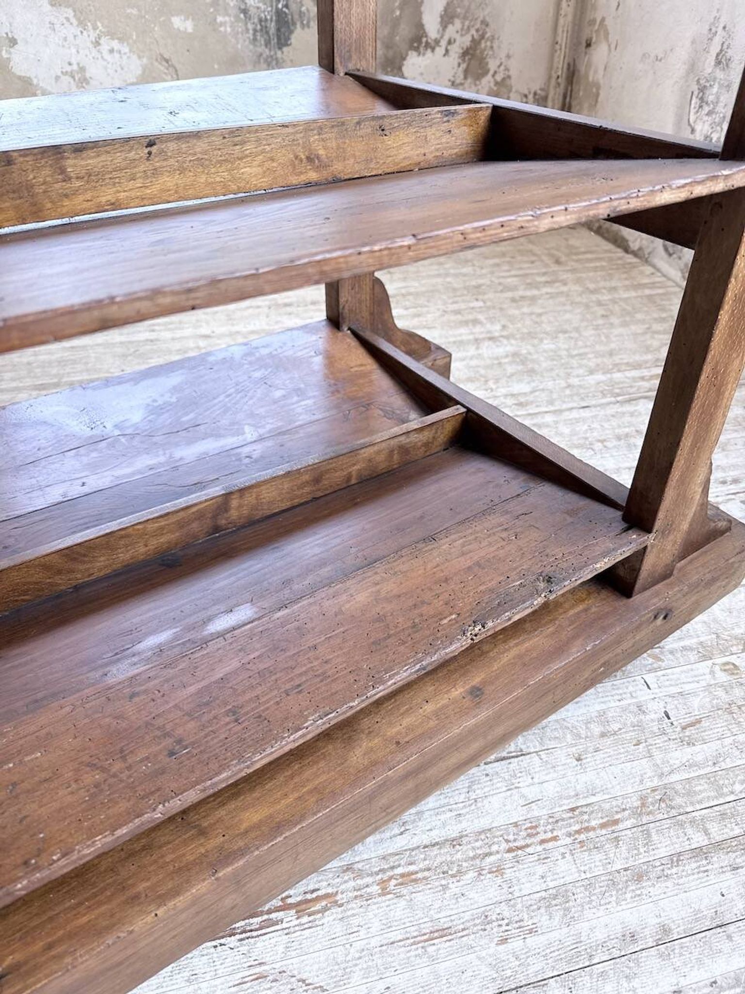 Old bakery shelf from the 1950s.