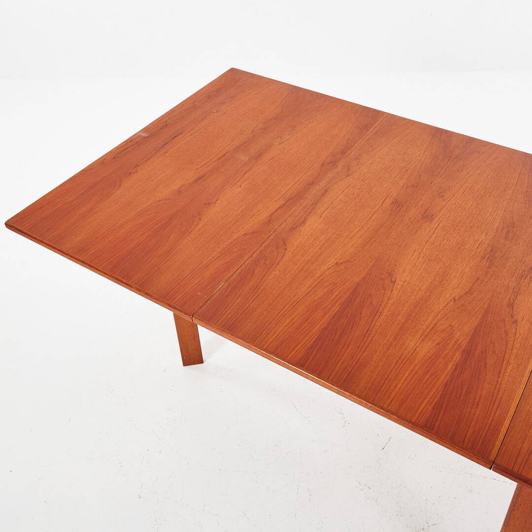 Swedish "Gate Leg" modular and folding table for 4 to 14 people (2.8m long) in teak by Göran Strand & Eriksson for Lelångs Mobelfabrik (Vintage 60s)
