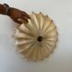 Vintage XL wall lamp, Murano and brass, Italy 1970