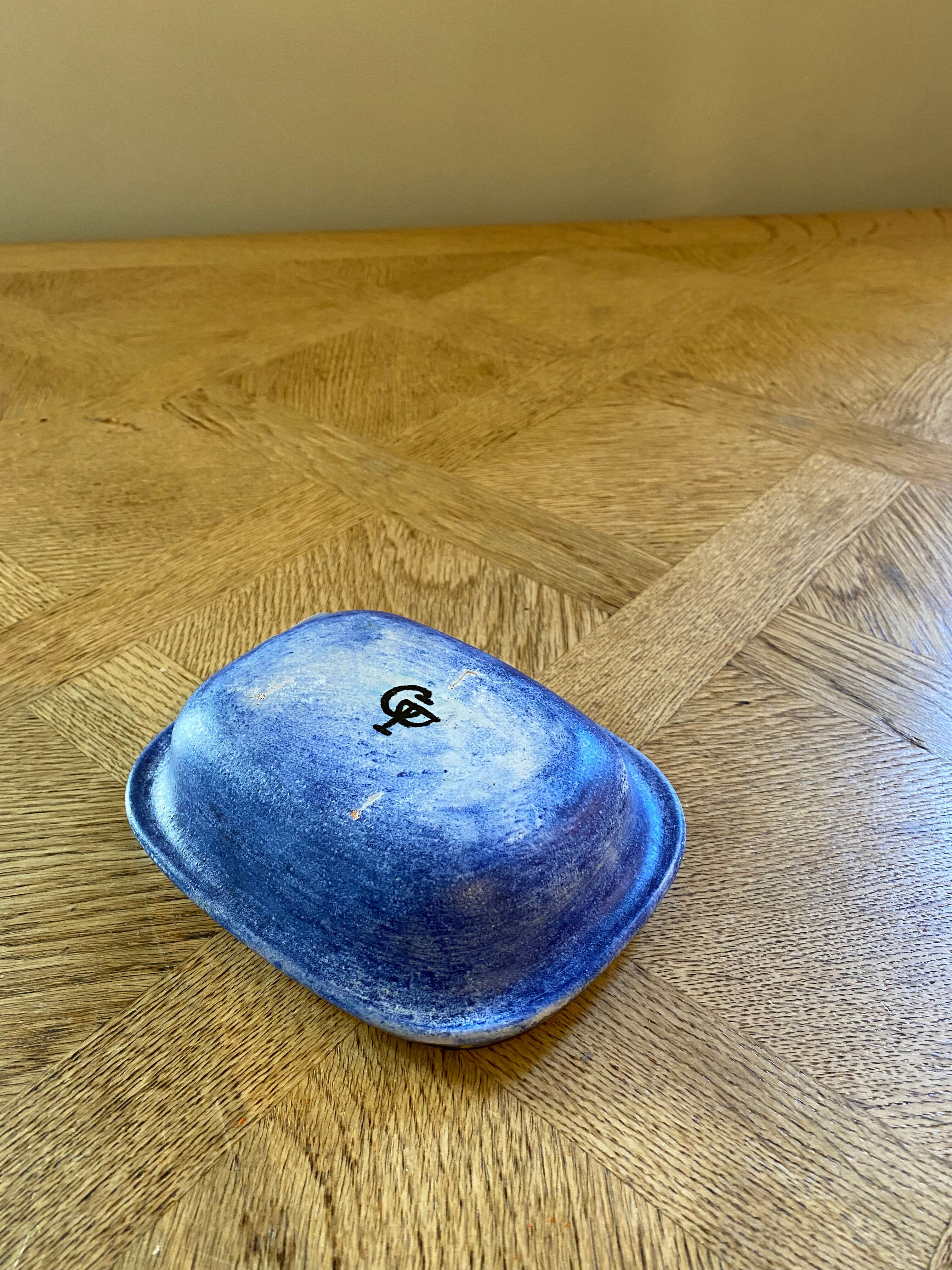2 trinket bowls ceramic la Grande aux potiers