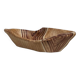 ceramic dish "faux wood" Vallauris 60s