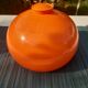 80's orange ice bucket
