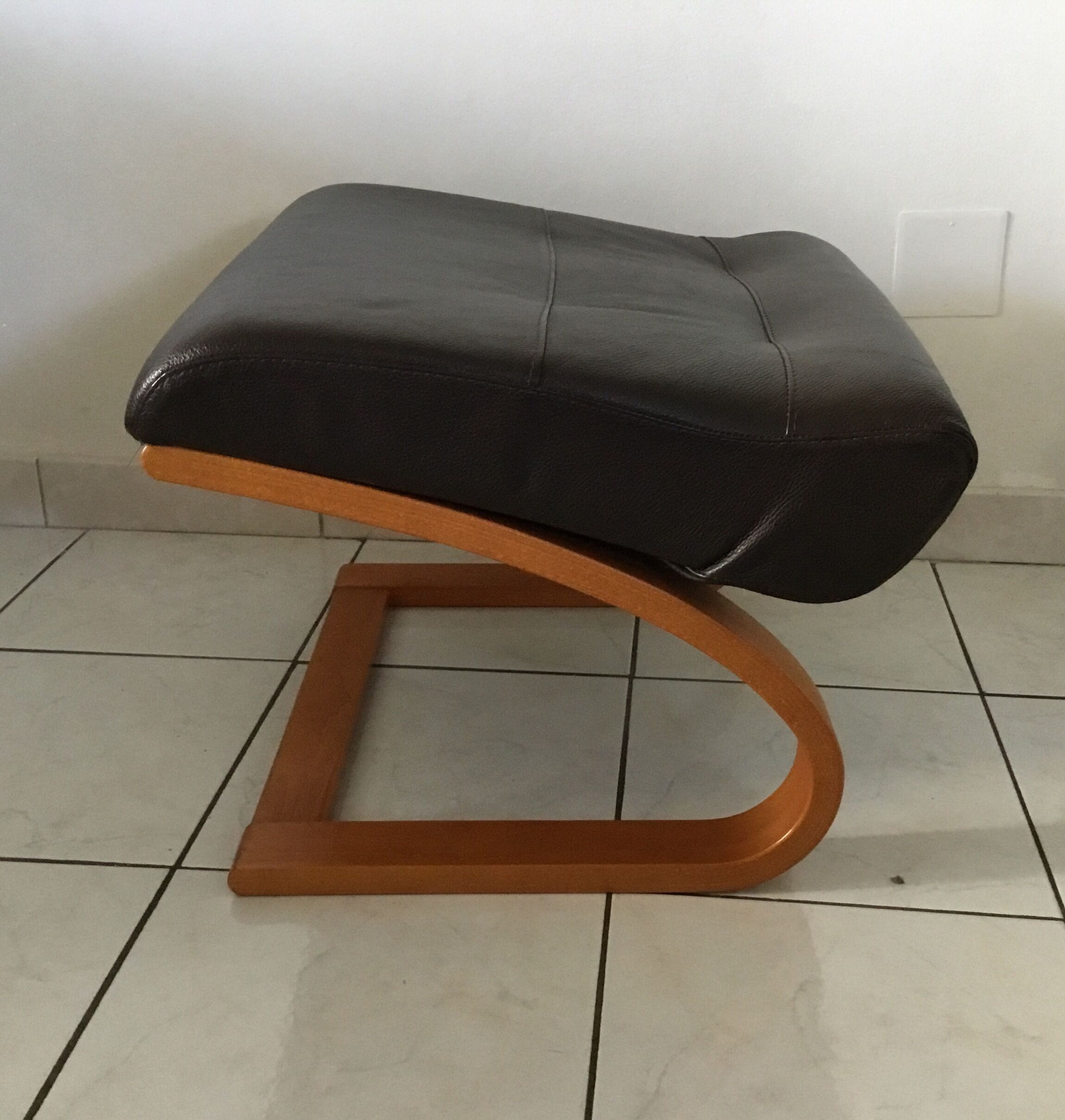 Leather armchair, Nelo Sweden