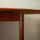Danish modern teak extendable dining table model 24 by Ansager Møbler 1960s