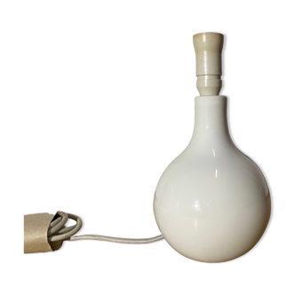 White vintage danish desk light | scandinavian table lamp from the mid century made in denmark