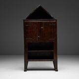 Armoire vernaculaire d'art populaire, France, XIXe siècle