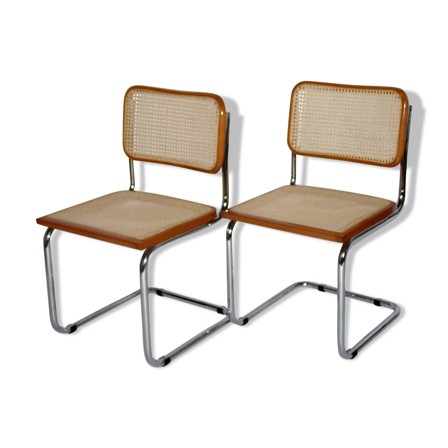 Paire de chaises B32 par Marcel Breuer