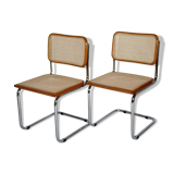 Paire de chaises B32 par Marcel Breuer