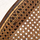 Ancienne chaise de bistrot en cannage