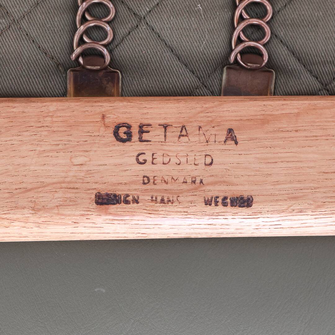 Oak GE290 Armchair by Hans Wegner for Getama 1960s