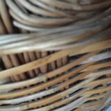 Big woven wicker basket
