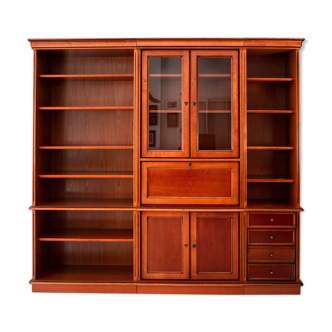 Louis Philippe style cherry wood bookcase