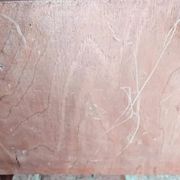 Vintage Wooden Nightstand with Marble Top